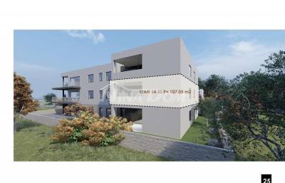 Apartment on the first floor, three bedrooms, close to the sea and beach S4