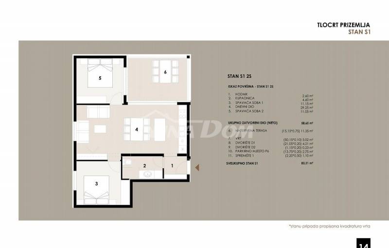Ground floor apartment with garden, close to the sea and beach - 10