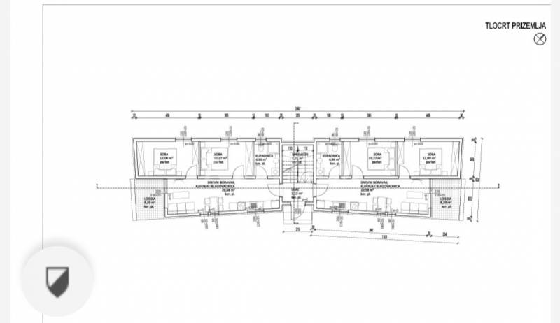 New construction, apartment on the ground floor, center of the island of Vir - 11