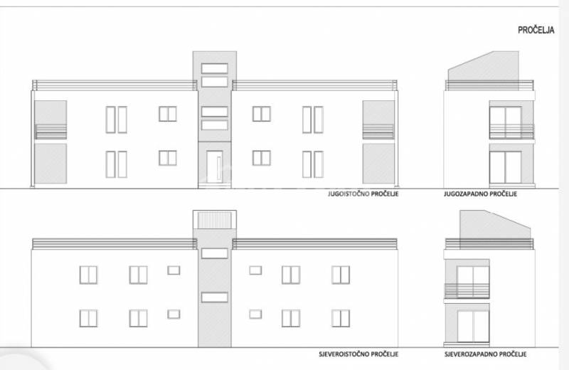 New construction, apartment on the ground floor, center of the island of Vir - 13