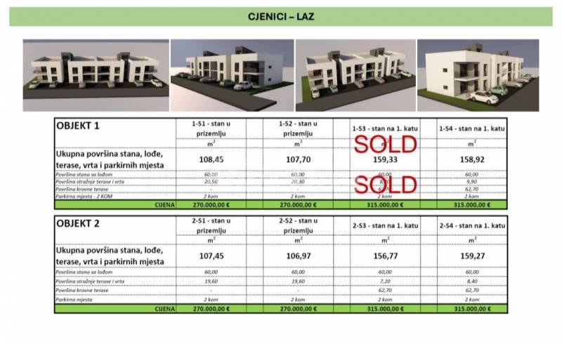 New building, apartments 200 m. from the beach Jadro - 4
