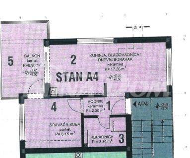 Apartmán na 1. poschodí, tichá lokalita na južnej strane ostrova Vir. - 14