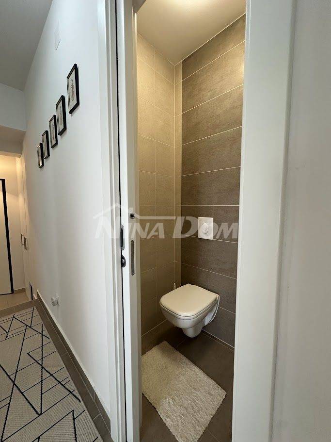 Furnished apartment in Kožino, 30 m from the sea, 2 parking spaces, garden for use - 15