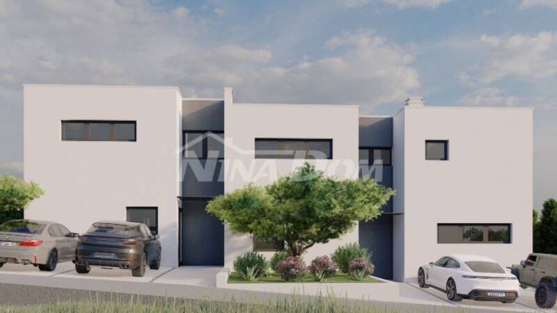 South side of the island of Vir, semi-detached villa with pool. under construction - 4