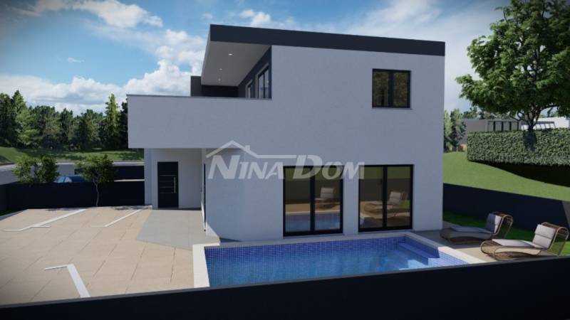 New construction, semi-detached property with swimming pool. - 4