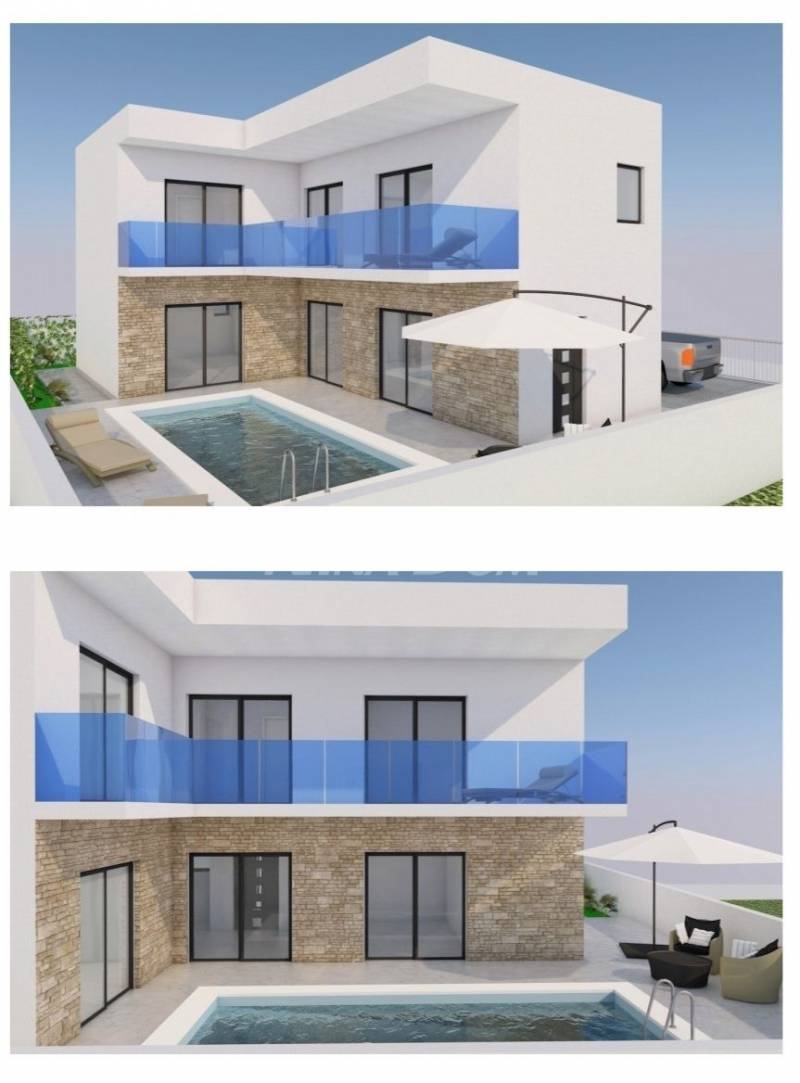 Newly built property with swimming pool - 1