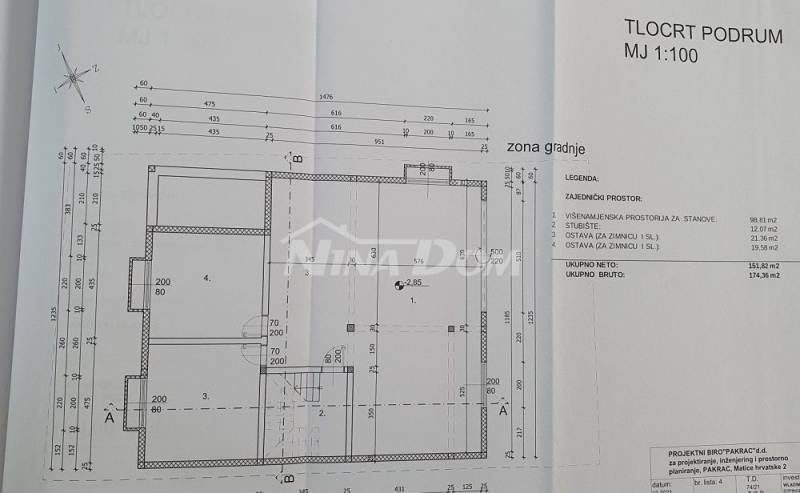 Pozemok južná strana Vir 570 m2, so stavebným povolením. - 3