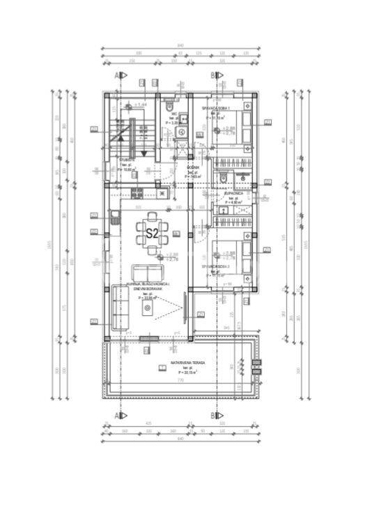 Building land with a valid building permit for 3 apartments - 6