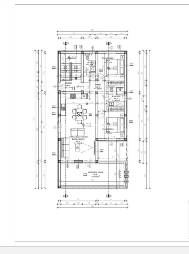 Building land with a valid building permit for 3 apartments - 7