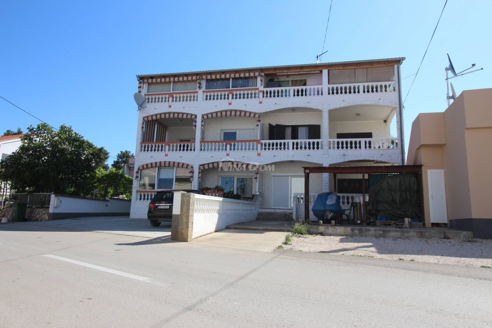 Diklo Semi-detached house, 2nd row to the sea