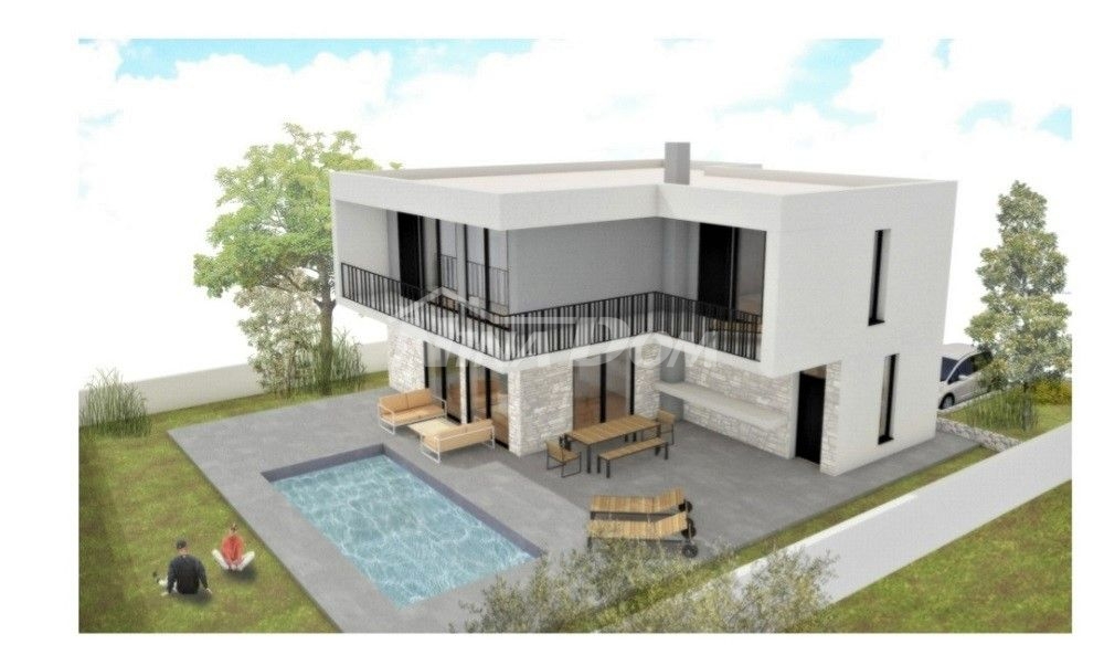 Villa s bazenom u neposrednom centru otoka Vira.