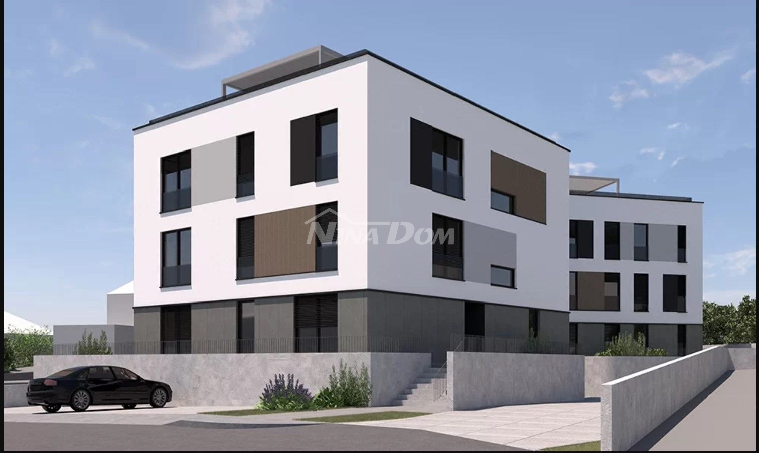Two-room apartment with a balcony, DIKLO NEW BUILDING