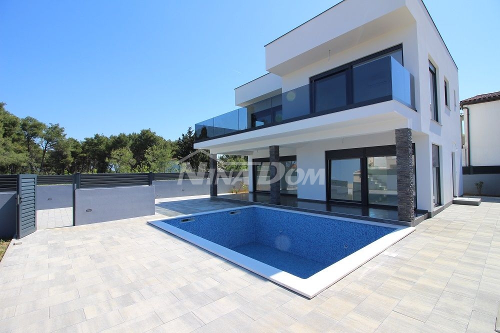 New construction with swimming pool, 