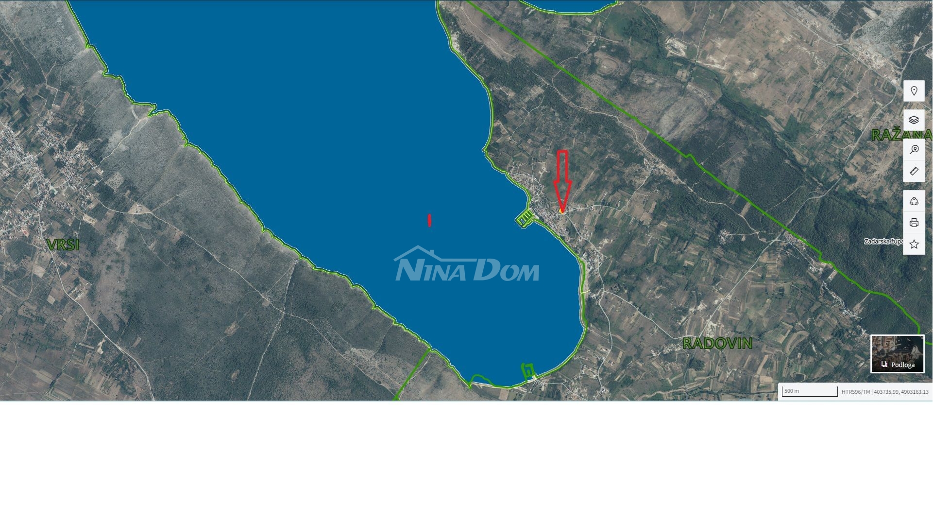 Stavebný pozemok v Ljupči - 200m od krásnej piesočnatej pláže