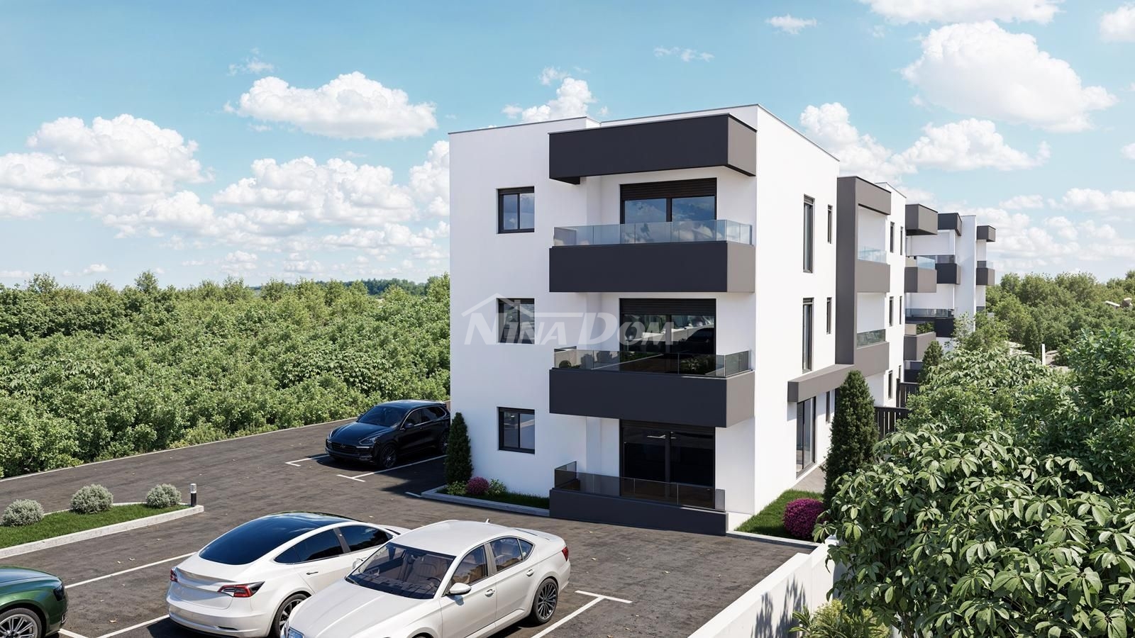Prodaja! Dvosoban stan na 1. katu – Novogradnja, Zadar