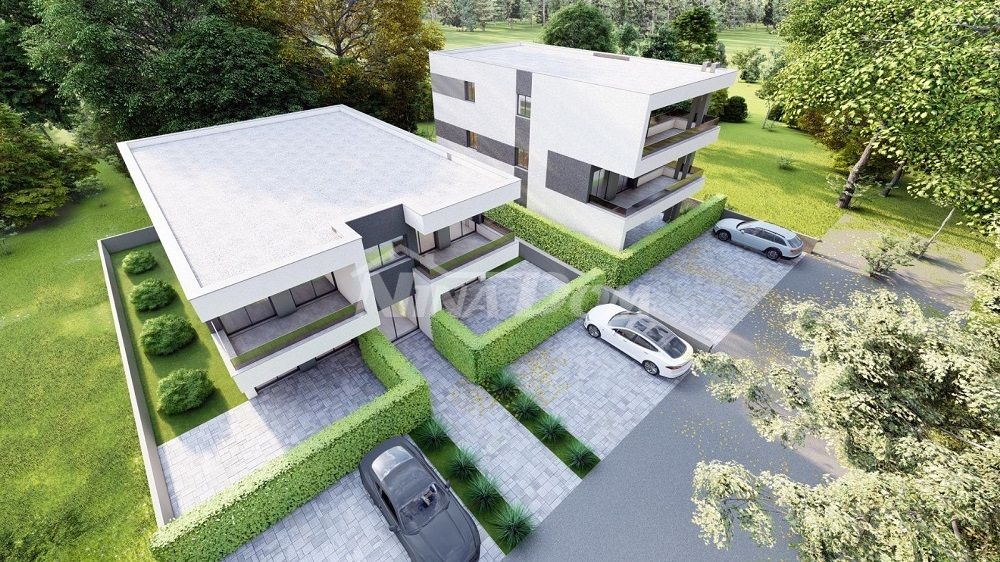 Building land with a valid building permit for 4 apartments